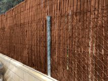 Brezo corteza pino simple - 200cm alto x 5m largo 