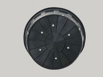 FENICE DECO NEGRO-Ø51 ALT.47,0 CM. 70 LITROS