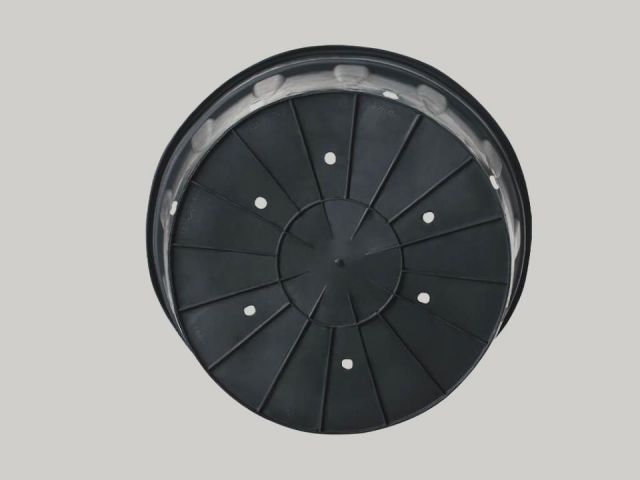 FENICE DECO NEGRO-Ø85 ALT.57,0 CM.290 LITROS