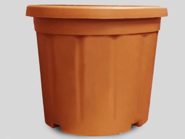 CONTENEDOR DECO TERRA-Ø37 ALT.33,5 CM. 30 LITROS