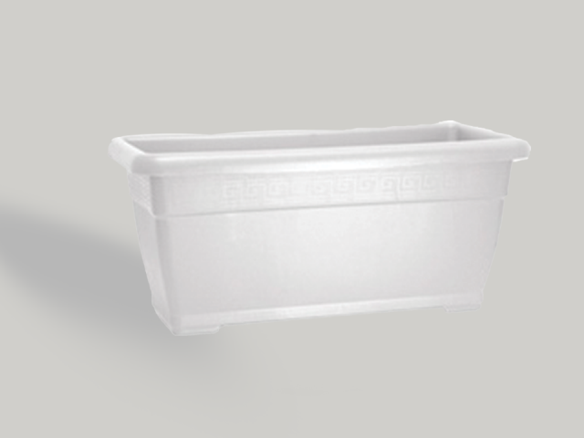 JARDINERA DUCALE BLANCO-LARG60CM ANC30 ALT 27 29 L