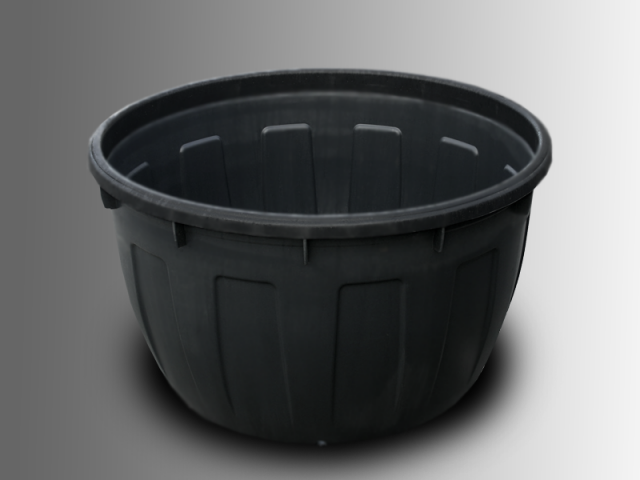 MAXI POT NEGRO-500 LIT.Ø110 ALT.65 CM.