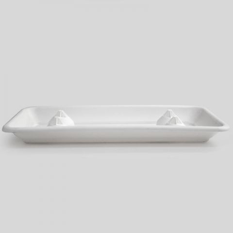 PLATO DUCALE BLANCO-060 CM., PARA JARDIN DUCALE 60