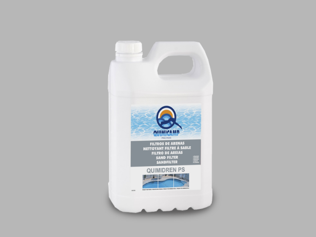 QUIMIDREN PS-LIQUIDO 5 LTR., PARA FILTROS DE ARENA