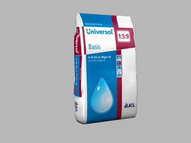 UNIVERSOL-BASE SACO DE 25KG. (04+19+35+4,1MgO+TE)