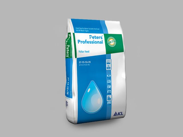 PETERS PROFESIONAL-FOLIAR FEED 15 KG(27+15+12+TE)