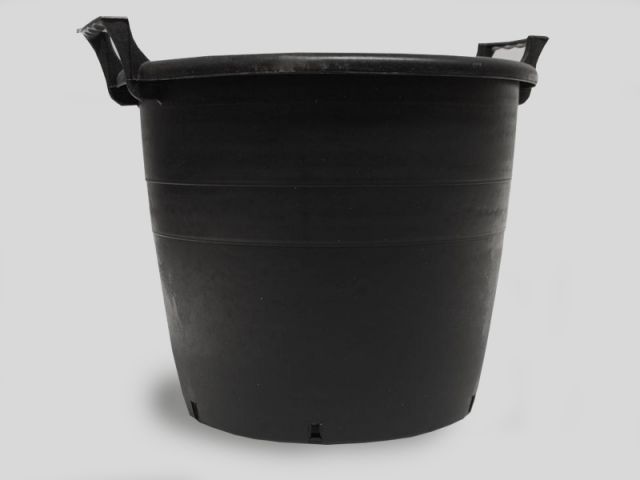 MASTELLO CON MANICI RINFORZATI NEGRO 50/45x34 48 L